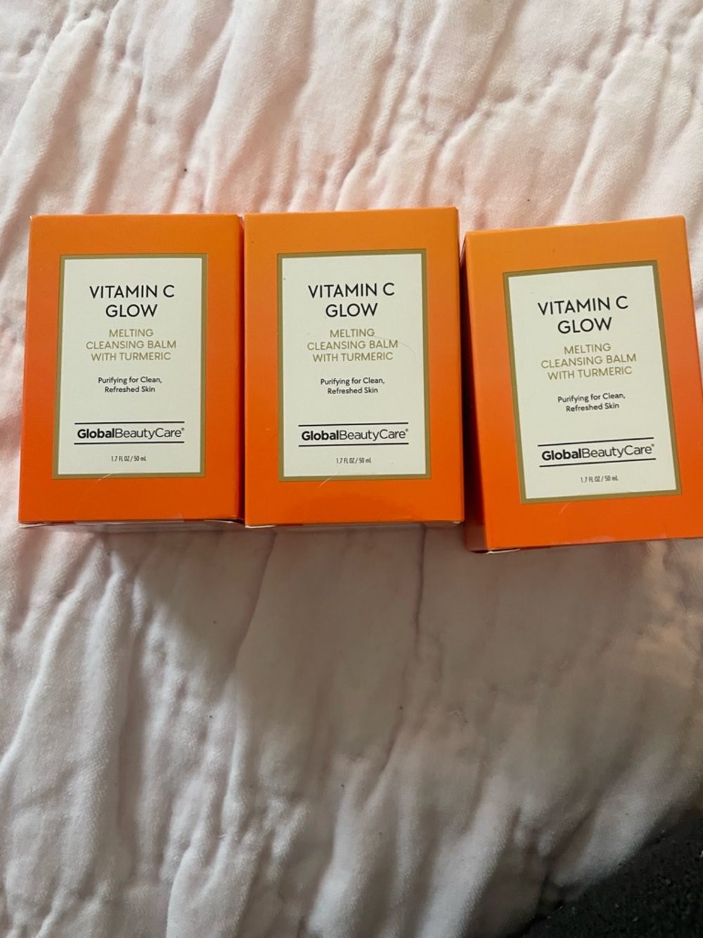 GlobalBeautyCare Vitamin C Glow Melting Cleansing Balm - Orange